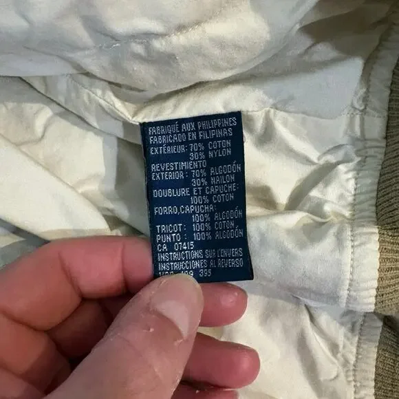 Nautica Challenge J-Class Sailing Brown Vintage 90’s Jacket Coat Men Size Small - Picture 8 of 11